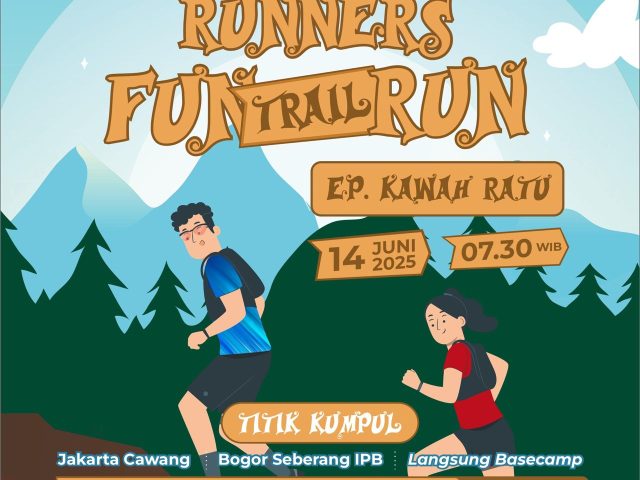 Undip Runners FUN TRAIL RUN Episode Kawah Ratu Bogor