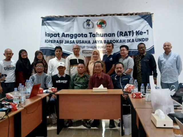 KOPERASI IKA UNDIP Gelar RAT Perdana 2025 Sebagai Bentuk Komitmen Untuk Memberi Manfaat Bagi Anggota Dan Perkuat Silaturahmi Alumni